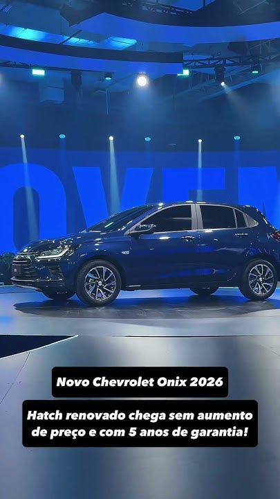 Novo Onix 2026