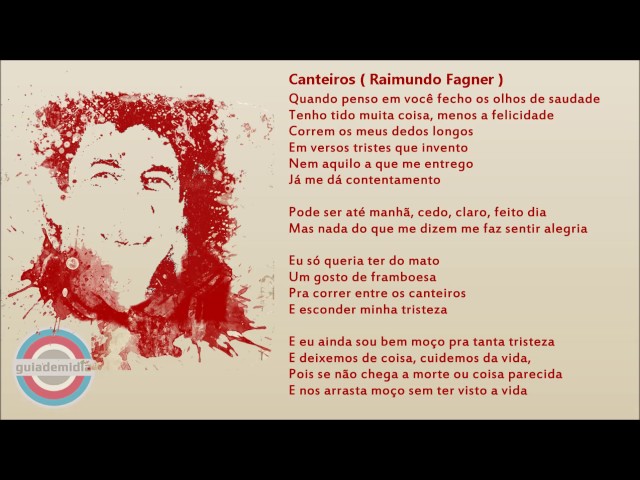 Raimundo Fagner - Canteiros (Letra) ᵃᑭ 