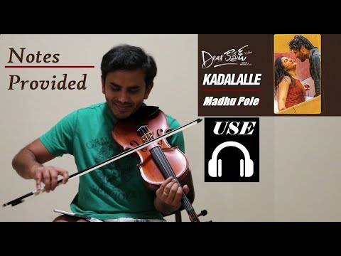 Dear Comrade Violin Cover     Madhu Pole    Notes in description