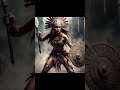 Guerreras Aztecas en Mundo Fantástico (Aztec Female Warriors)