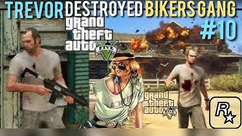 Trevor destroyed Mafia House | GTA V GAMEPLAY #10th