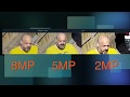 Comparaison des camras de vidosurveillance 2 5 et 8 mgapixels 4k