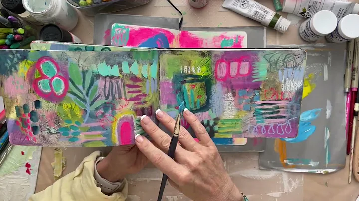 Talking Through an Abstract in the Sketchbook Live...