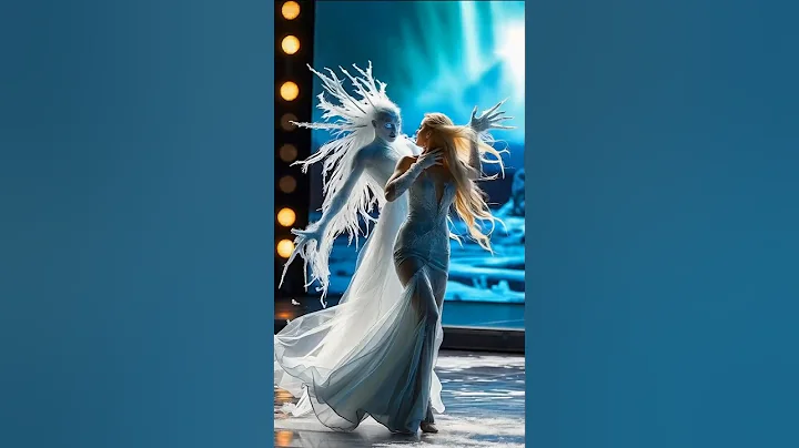 The Frostraith-Woman Fusion Freezes the Spotlight! ❄️✨ #ai #americagottalent #dancefusion thumbnail