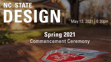 College of Design Spring 2021 Commencement