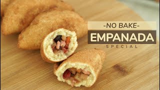 HOW TO MAKE SPECIAL CHICKEN EMPANADA | MASARAP NA DOUGH | NO BAKE RECIPE | PINOY EASY RECIPE
