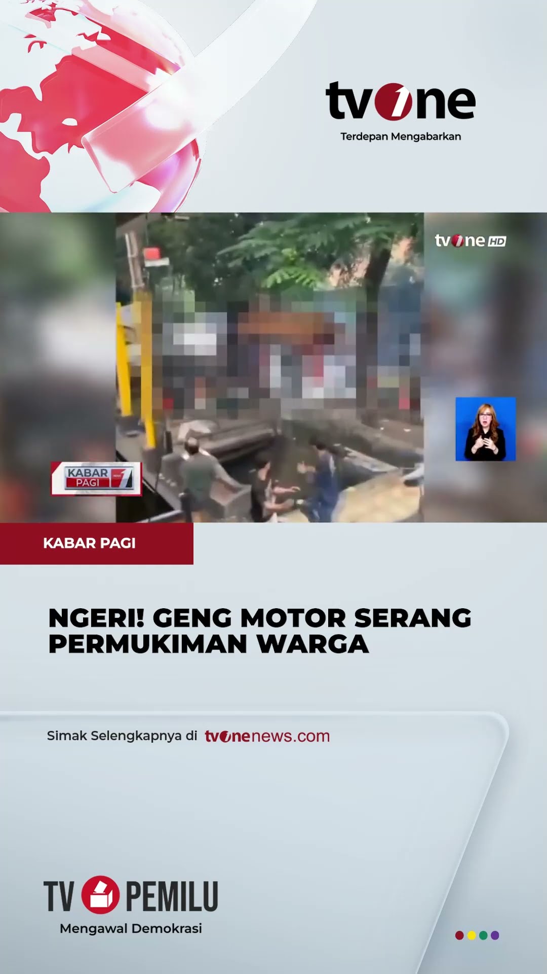 Geng Motor Serang Permukiman, Warga Emosi Melakukan Perlawanan | tvOne