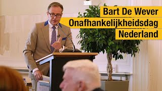 Lezing Bart De Wever op de Nederlandse Onafhankelijkheidsdag