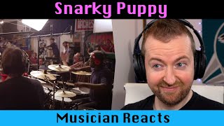 Musician’s first time reaction to SNARKY PUPPY Lingus