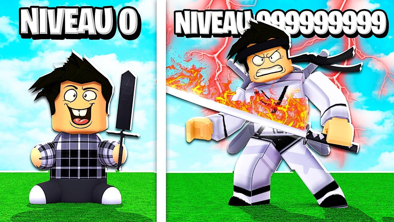 MON KATANA NIVEAU 999,999,999 DANS ROBLOX ! 🗡️ Katana Simulator