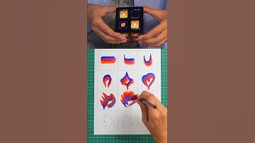 Cube Fun or 🎨 Brush Art? 💥 The Ultimate Challenge! #wowcube #painting  #drawingtutorial