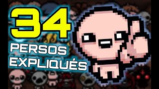 QUI SONT LES 34 PERSONNAGES D'ISAAC?! ~ LE LORE DE ... THE BINDING OF ISAAC: REPENTANCE