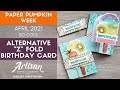 April 2021 Paper Pumpkin - So Cool - Alternative "Z" Fold Birthday Handmade Card - Stampin' Up