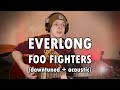Foo Fighters - Everlong (downtuned + acoustic) | COVER by Stephen Quiney