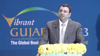 Mr. cyrus mistry speech during the valedictory ceremony of vibrant
gujarat global summit 2013