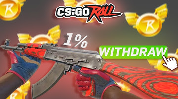 I WON ALL MY MONEY BACK ON CSGOROLL