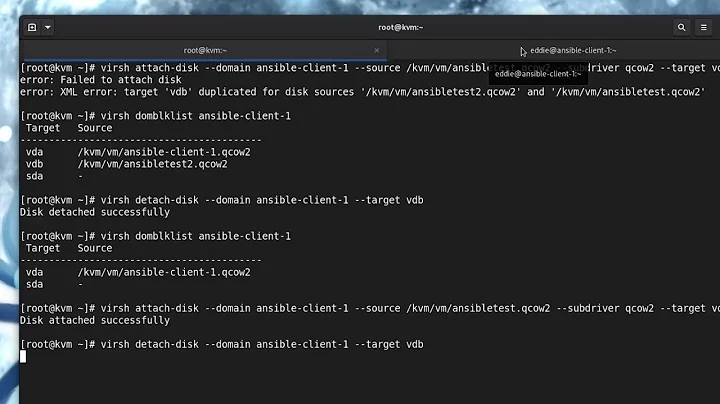 Add Storage to your KVM Linux Virtual Machine from the Command Line