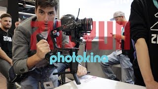 Zhiyun Crane 3 Lab y WeeBill Lab en Photokina 2018 - Estabilizadores para vídeo