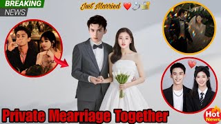 Surprise Announcement: Zhao Lusi and Wu Lei's Private Marriage Confirmed | The Power Couple.