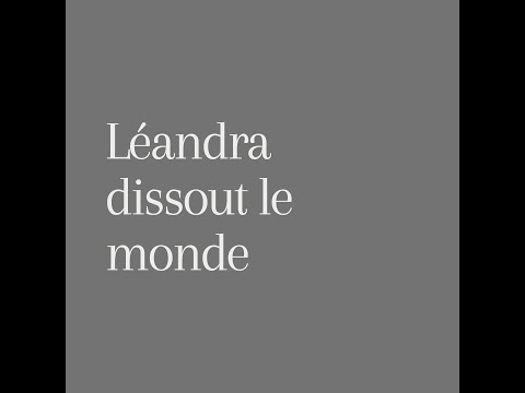 13 mars : Léandra et le diluant universel