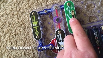 Snap Circuits 3D Illumination: Projects 100-109 (SEIZURE AND VOLUME WARNING)