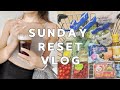 SUNDAY RESET VLOG: workout, groceries, cleaning my apt, new clothes i bought, killer chili recipe!