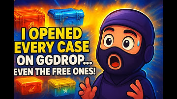 I OPENED EVERY CASE ON GGDROP… EVEN THE FREE ONES! USE MY CODE: YUMBO