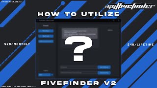 NEW | FiveFinder | Best FiveM PC Checking Tool | Preview + Setup | v2.1