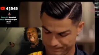 iShowSpeed Cries With Ronaldo...*Ends Stream*