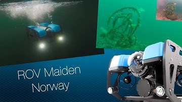 BlueRobotics - BlueROV2 - Maiden dive in Norway
