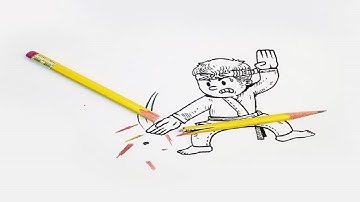 Creative Drawings Using Everyday Objects