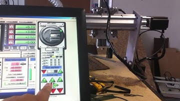 Touchscreen with Mach3 running CNC router