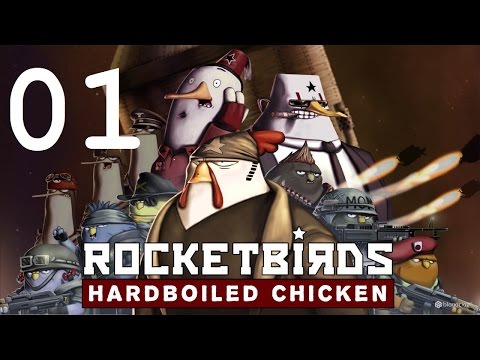 Rocketbirds: Hardboiled Chicken Прохождение Часть 1