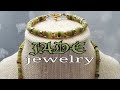 JADE JEWELRY necklace &amp; bracelet | DIY BEAUTIFUL SOUTH JADE JEWELRY by asawacreations