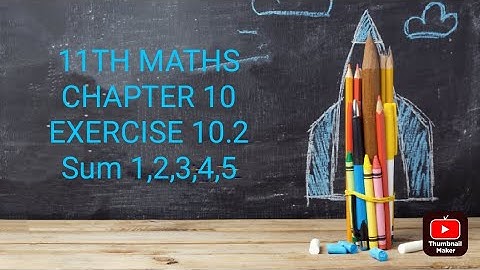 11TH MATHS/ CHAPTER10/DIFFERENTIAL CALCULUS/EXERCISE 10.2 SUMS 1,2,3,4,5(@MATHSSTUDENT)
