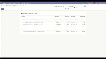 pricelist report v14
