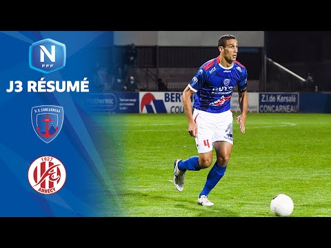 J3 | US Concarneau - FC Annecy (2-1), le résumé | National FFF 2021-2022 (Championnat National Officiel)