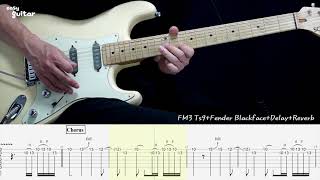 Eric Clapton - Layla Guitar Lesson With Tab (Slow Tempo)