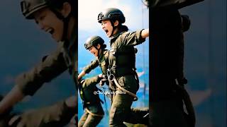 Ropes Of Steel Chinese Female Commandos Descend With Precision