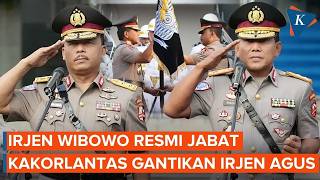 National Police Traffic Corps Leadership Change, Inspector General Wibowo Replaces Inspector Gene...