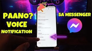 How to enable voice notification in messenger app screenshot 5