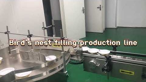 bird nest filling production line