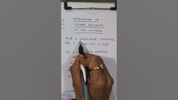 Find 3 consecutive multiples of 5 whose sum is 330/class 8,9 #linearequations #shorts #wordproblems