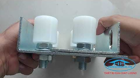 bộ dẫn hướng cửa cổng lùa 4 lăn D40mm
