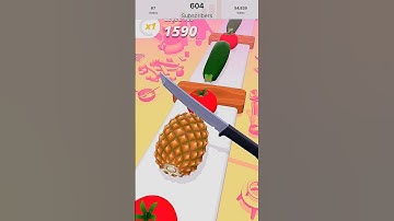 Perfect Slices 🙌 No Miss Combo in 56s! 🔪🍉 #shorts