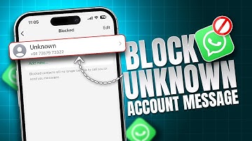 How to Block Messages from Unknown Accounts on WhatsApp iPhone | Automatically Block Spam Messages