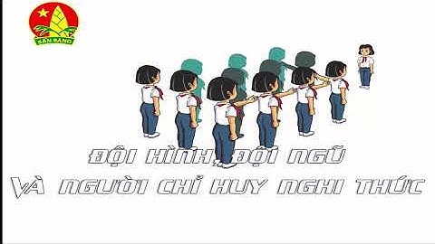 Đội hình, đội ngũ và người chỉ huy nghi thức - Liên Đội trưởng Official