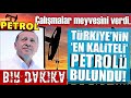 TÜRKİYE de petrol yok denilip beton dökülen kuyunun son hali ! Nekadar doğal gaz ve petrol bulundu?