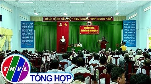 THVL | Bà Đặng Thị Ngọc Thịnh tiếp xúc cử tri huyện Vũng Liêm
