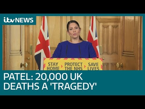 UK 'not out of danger yet' as coronavirus death toll now above 20,000 | ITV News UK 'not out of danger yet' as coronavirus death toll now above 20,000 | ITV News